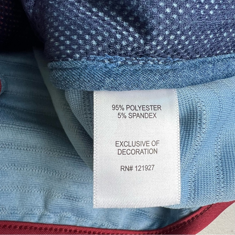 Johnnie O NWT Men's Large Blue and Red Sleeveless Jacket Vest - Picture 12 of 14